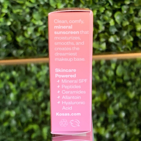 Kosas DreamBeam Comfy Smooth Sunscreen SPF 40 Ceramides & Peptides | NEW | SPF40 - Picture 9 of 14